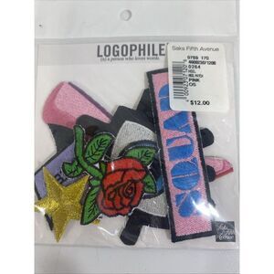 Saks Fifth Avenue Bag Or Jacket‎ Iron On Patches Tattoo Style Bundle  2”-4.5”